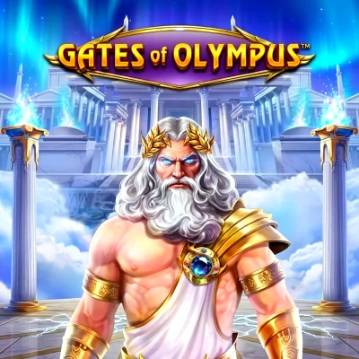 Gates of Olympus high-volatility pokie tile at Casiny